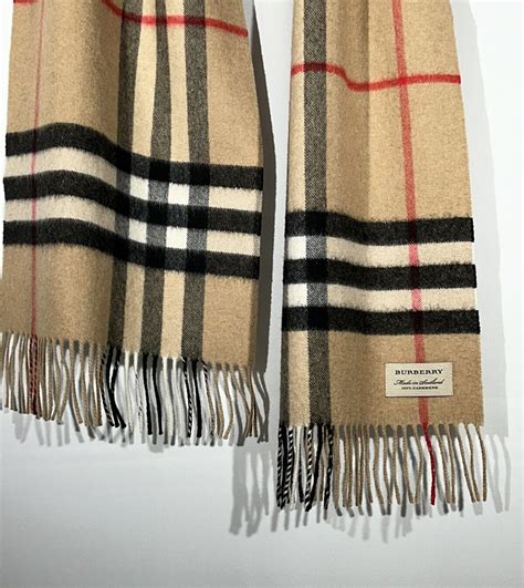 burberry house check cashmere scarf|authentic Burberry cashmere scarf.